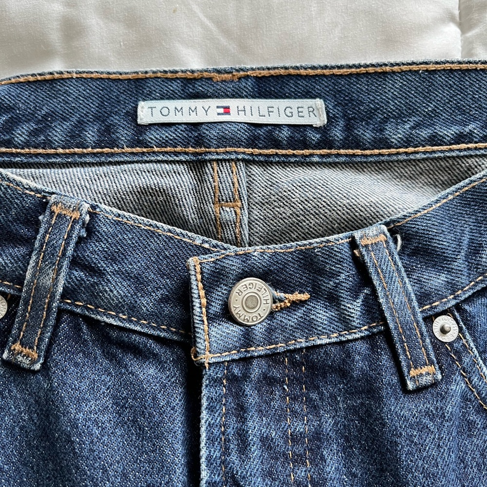Vintage 90’s Cut Tommy Hilfiger Jeans, size 12